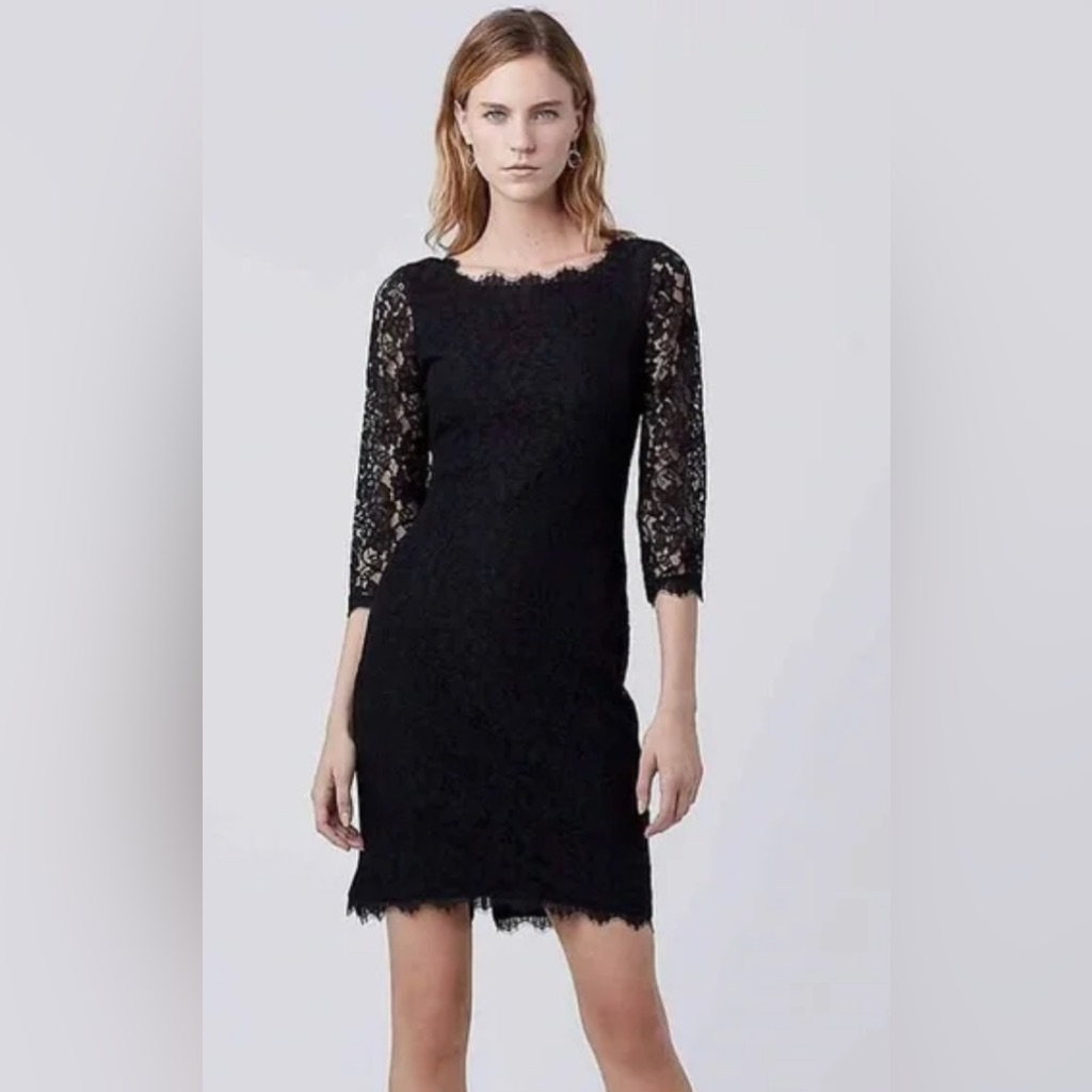 Diane Von Furstenberg Iconic Zarita Lace Dress